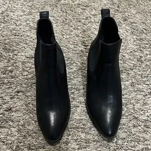 Steve Madden Black Ankle Boots